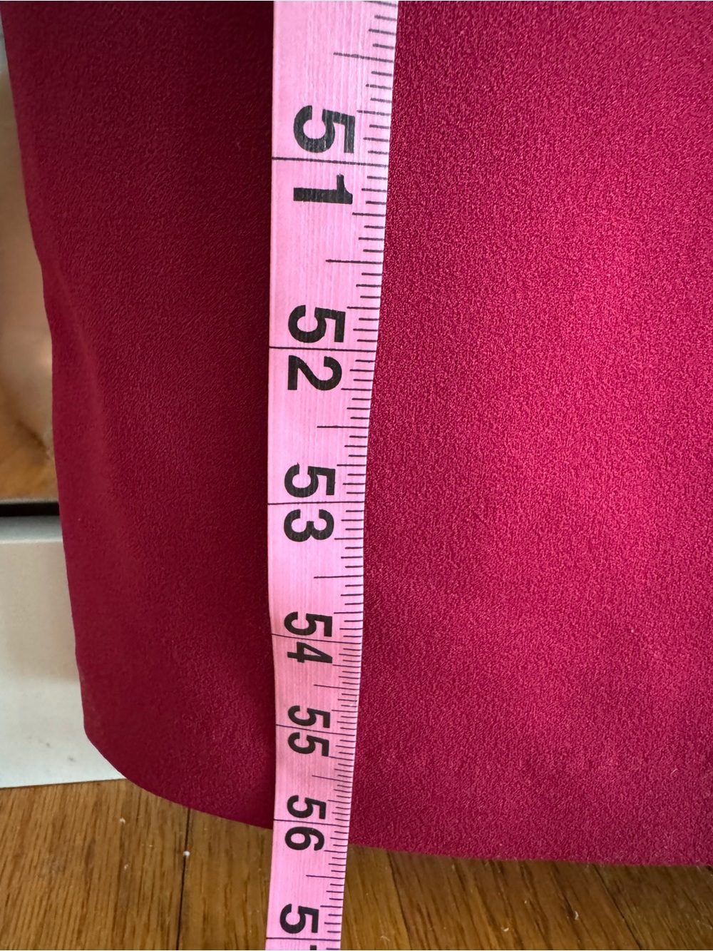 ADRIAN MATTOX Women's Fuchsia Asymmetrical Slip Dress XS - Picture 8 of 8